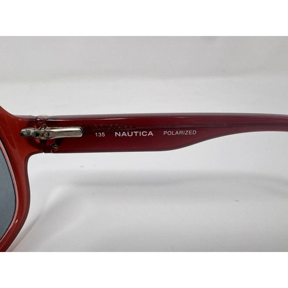 Nautica N6181S Sunglass Frames Only 58-15-135 Red 654